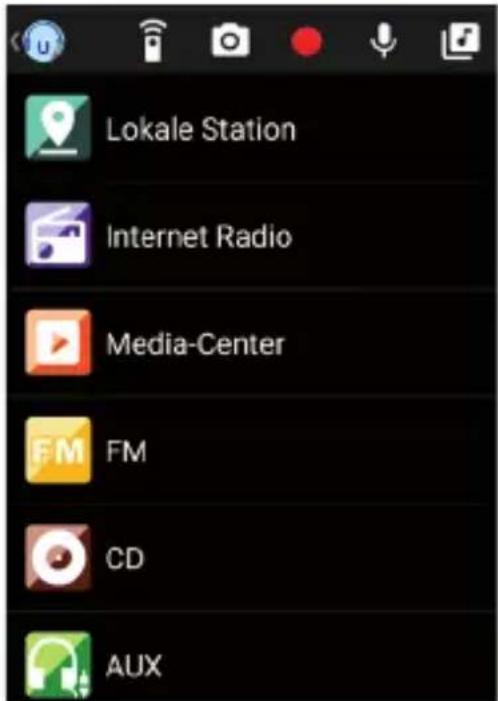 Imperial Dabman i400 - Main menu - 1