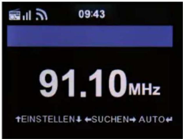 Imperial Dabman i400 - Analyse de stations FM - 1