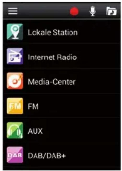 Imperial Dabman i150 - Hauptmenü - 1