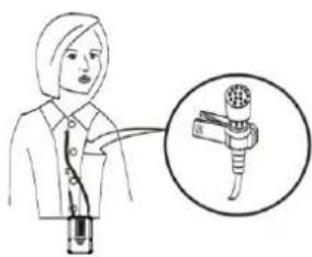 Power Dynamics PD782 - LAVALIER TIE-CLIP MICROPHONE - 2