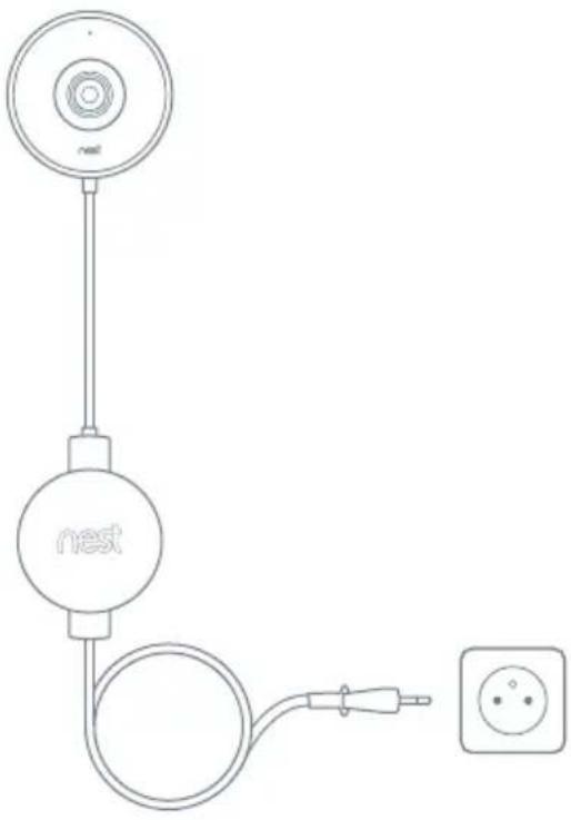 NEST Cam Outdoor - Allumez votre Nest Cam à l'intérieur - 1