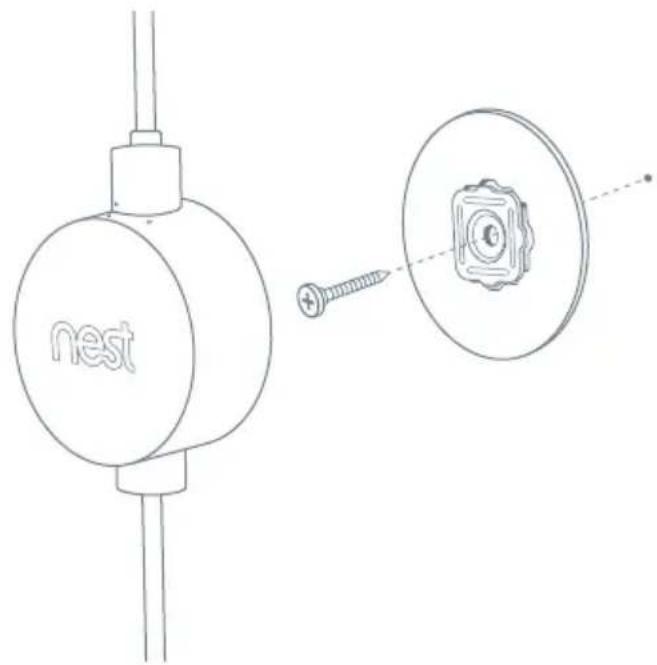 NEST Cam Outdoor - Installez l'adaptateur secteur - 1