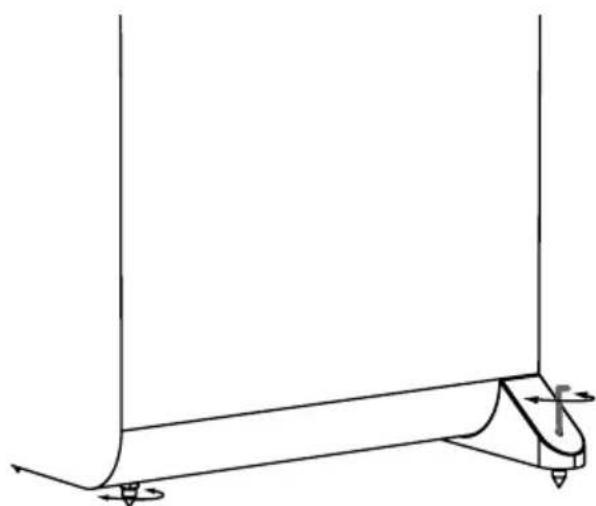 Q-ACOUSTICS 3090Ci - 3050i - Fäst det bakre stödet - 2