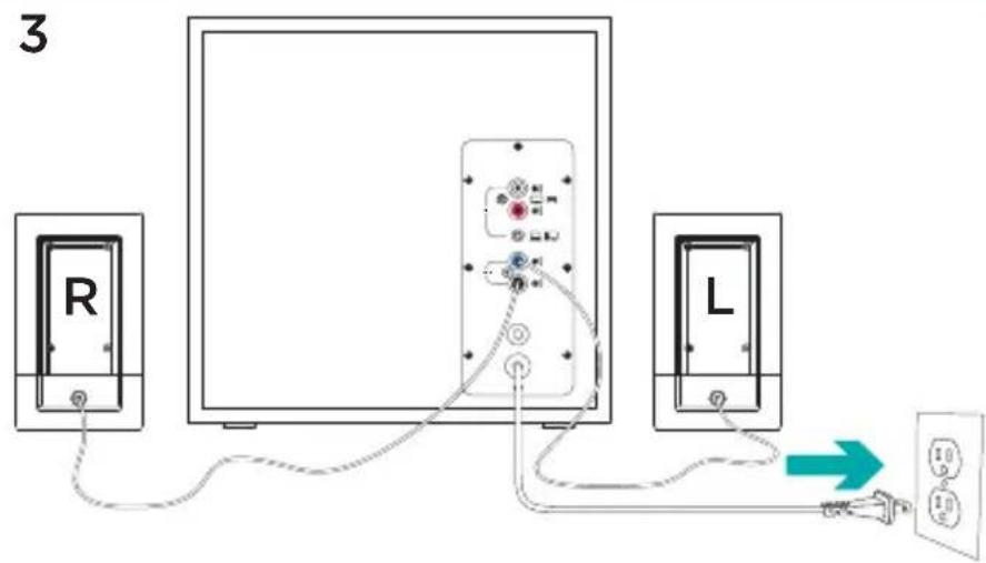 LOGITECH Z537 - UTILIZAR AUSCULTADORES - 14