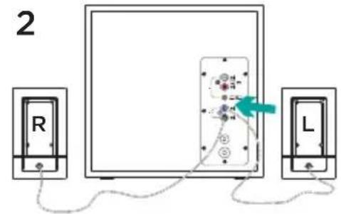 LOGITECH Z537 - Konfiguration - 2