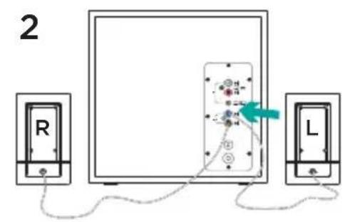 LOGITECH Z537 - Installation - 2