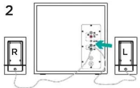 LOGITECH Z537 - BAS SES DÜZEYİNİ AYARLAMA - 10