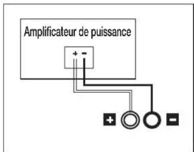 POLK S60 - Branchement de la tour de base, de l'enceinte centrale, de I'etagere et de I'enceinte satellite - 1
