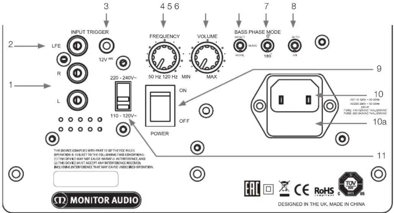 MONITOR AUDIO C150 - Rodagem das colunas - 1