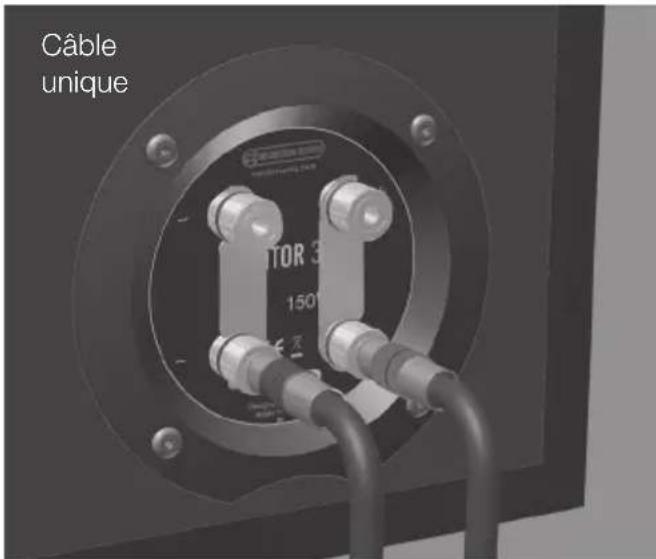 MONITOR AUDIO C150 - Configurations de câblage - 2