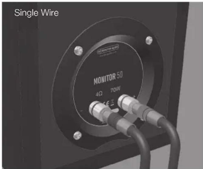 MONITOR AUDIO C150 - Wiring configurations - 1