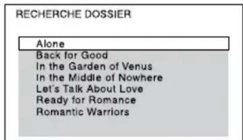 SONY MHCV21D - Pour la lecture à partir d'un fichier spécifique - 1