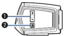 DENON HEOS HomeCinema HS2 - Commande de la barre de son - 1