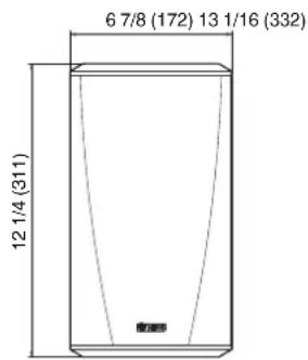 DENON HEOS HomeCinema HS2 - Dimensions - 1