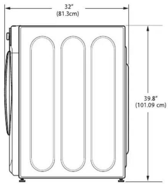WHIRLPOOL AWG 1212PRO - ROUGH-IN DIMENSIONS - 2