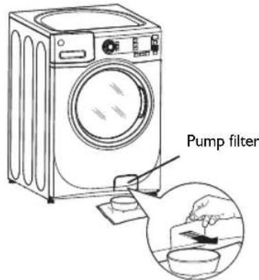 WHIRLPOOL AWG 1212PRO - Limpieza del filtró - 1