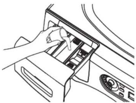 WHIRLPOOL AWG 1212PRO - Compartiment à eau de javel - 2