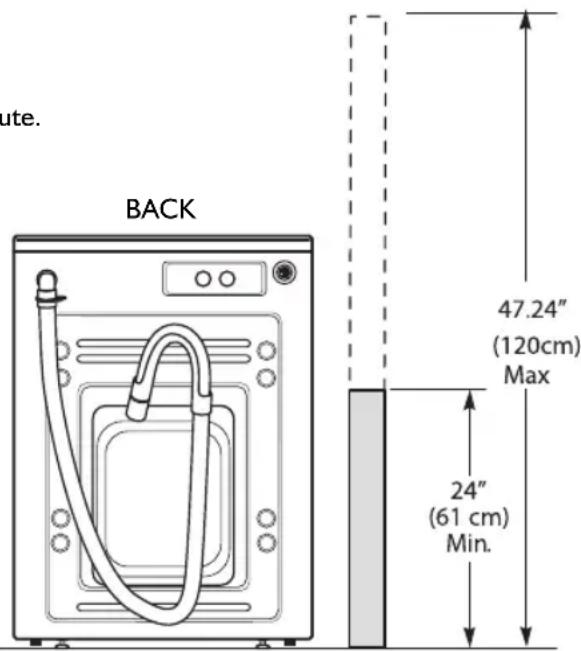 WHIRLPOOL AWG 1212PRO - DRAIN REQUIREMENTS - 1
