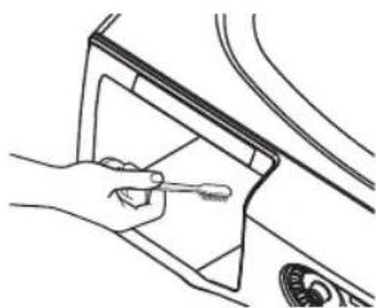 WHIRLPOOL AWG 1212PRO - Bereich der Waschmittelschublade: In der - 4