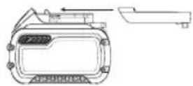 DEWALT DCR027 - Transport av FLEXVOLT™ batteriet - 1