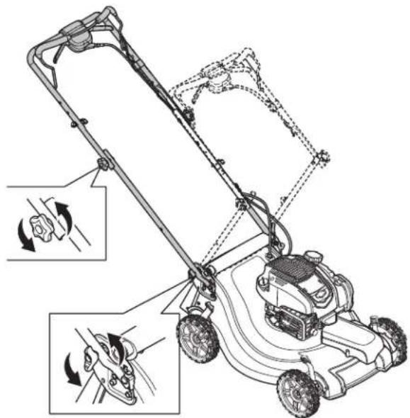 MCCULLOCH M53150APX 4x4 - Posizione di funzionamento - 1