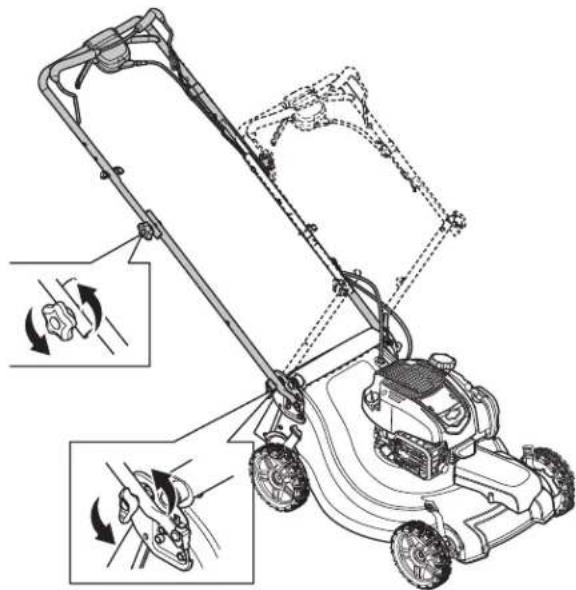 MCCULLOCH M53150APX 4x4 - Position d'utilisation - 1