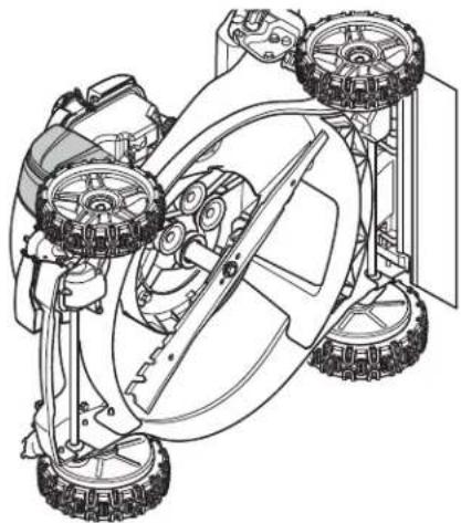 MCCULLOCH M53150APX 4x4 - Sostituzione delle lame - 1