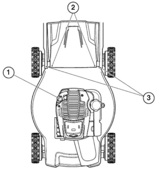 MCCULLOCH M53150APX 4x4 - Lubricación general - 1