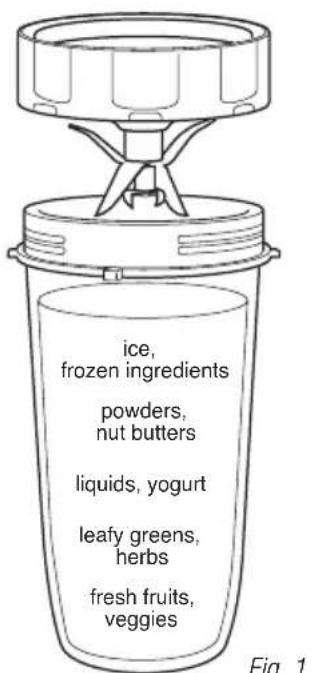 NINJA BL 480 AutoIQ - FILLING YOUR NUTRI NINA - 1