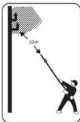 BOSCH UniversalHedgePole 18 - A szimbólumok magyarázata - 11