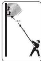 BOSCH UniversalHedgePole 18 - Piltsümbolite selgitus - 11