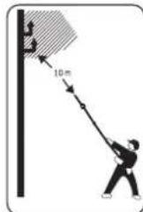 BOSCH UniversalHedgePole 18 - Explicarea pictogramelor - 11