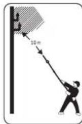 BOSCH UniversalHedgePole 18 - Explication des symboles - 11