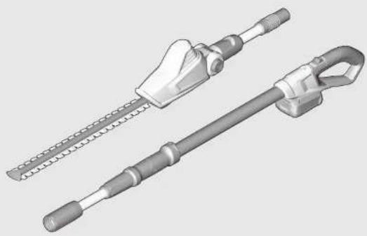BOSCH UniversalHedgePole 18 - 1