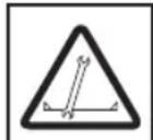 Wolf Garten A 4600 A - Symbols on the unit - 9