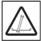 Wolf Garten A 4600 A - Symboly na stroji - 9