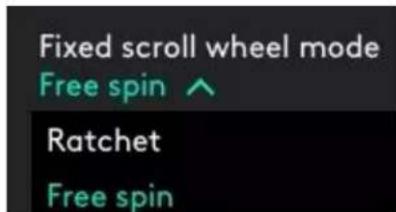 LOGITECH MX Master 2S - Définition d'un mode fixe de roulette de défilament - 1