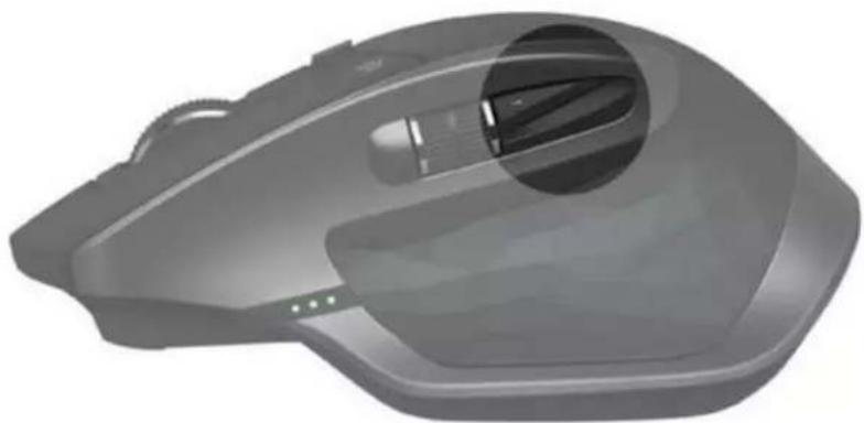 LOGITECH MX Master 2S - Boutons Précédent/Suivant - 1