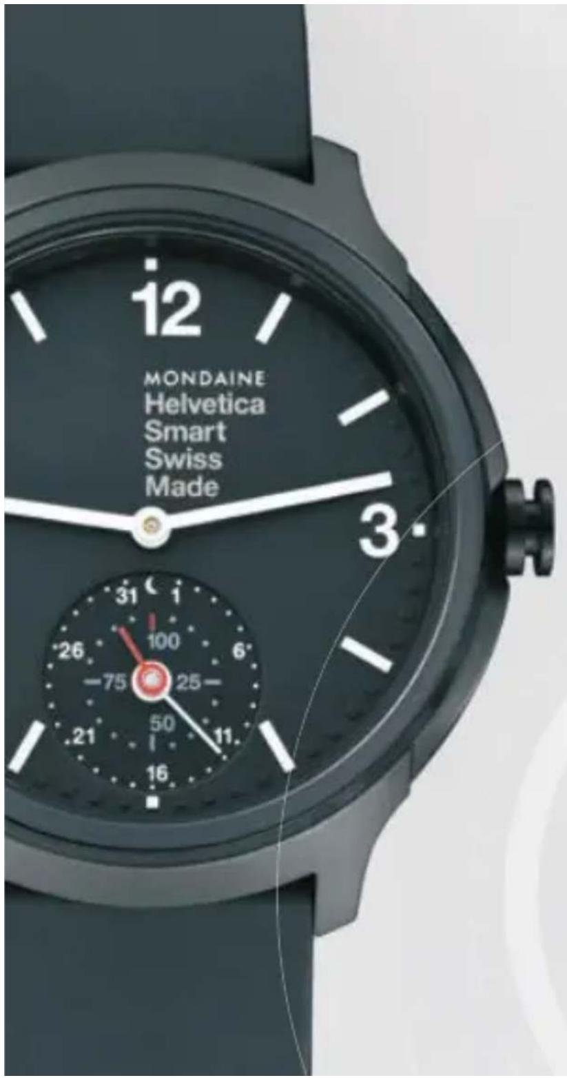 Mondaine Helvetica No1 MH1.B2S10.LB - APPLIED STANDARD(S) - 1