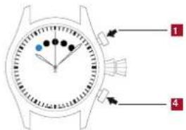 ALPINA Seastrong Horological - CALIBRE AL-880 COUNTER ATRAS AUTOMATICA - 1