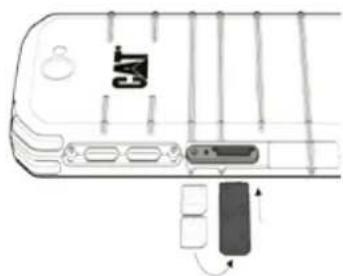CAT S31 - INSTALLATION D'UNE CARTE NANO SIM - 3