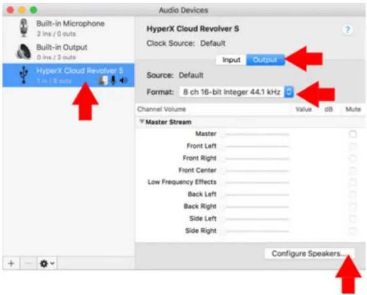 HYPERX Cloud Revolver S - Configuration with USB Audio Control Box (Mac) - 6