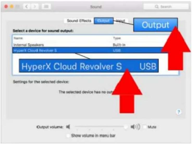 HYPERX Cloud Revolver S - การใช้งานกับกล่องควบคุมเสียง USB (Mac) - 3