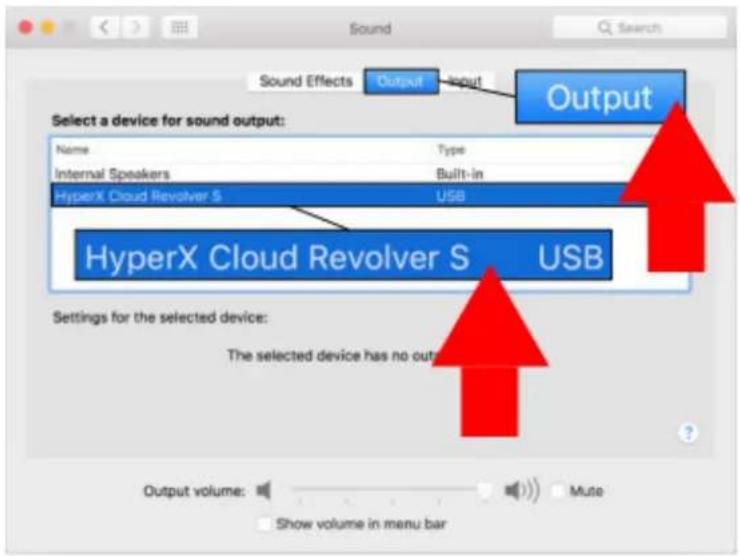 HYPERX Cloud Revolver S - Configuration with USB Audio Control Box (Mac) - 3