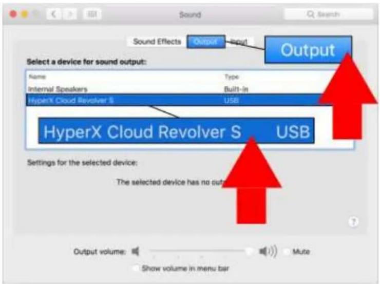 HYPERX Cloud Revolver S - Konfiguracja do pracy z modułem sterującym audio USB (Mac) - 3