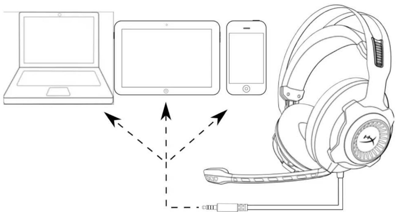 HYPERX Cloud Revolver S - Usage (Mobile Device) - 1