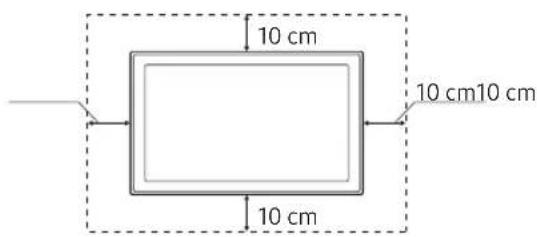 SAMSUNG UE49NU8000 - Ventilation adaptée de votre téléviseur - 2
