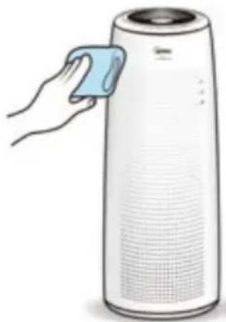 Winix NK305 - Limpieza del interior y el exterior de launities - 1