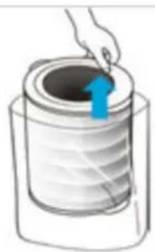 Winix NK305 - INSTALLING FILTERS - 3