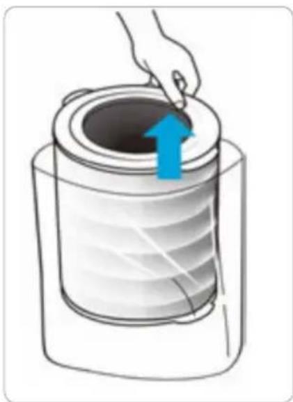 Winix NK305 - Filters verwijderen - 4